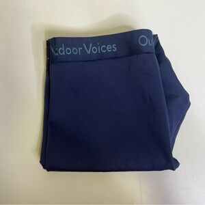 Outdoor Voices Smooth 7/8 High Rise Legging in Dark Sky - Size Large